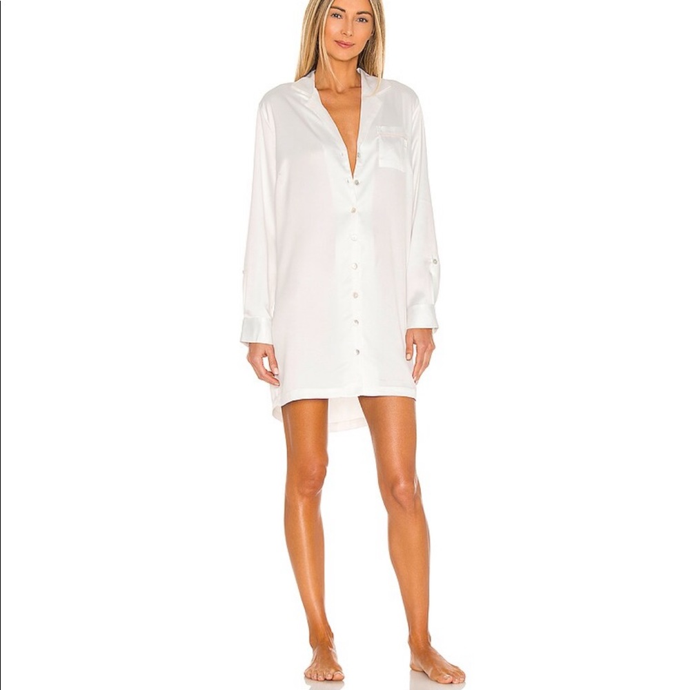 Homebodii // White Sleep Shirt